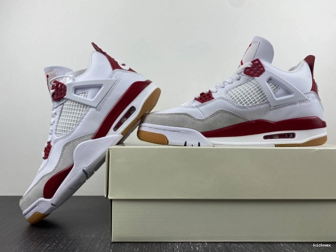 Rep MAX Pine 4 Red Retro Jordan DR5415-160 SB 0716